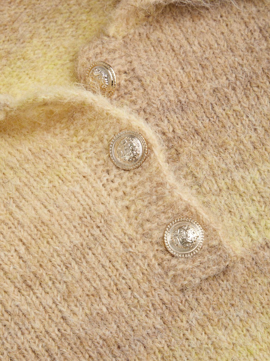 Wool-blend Gradient Oversized Sweater