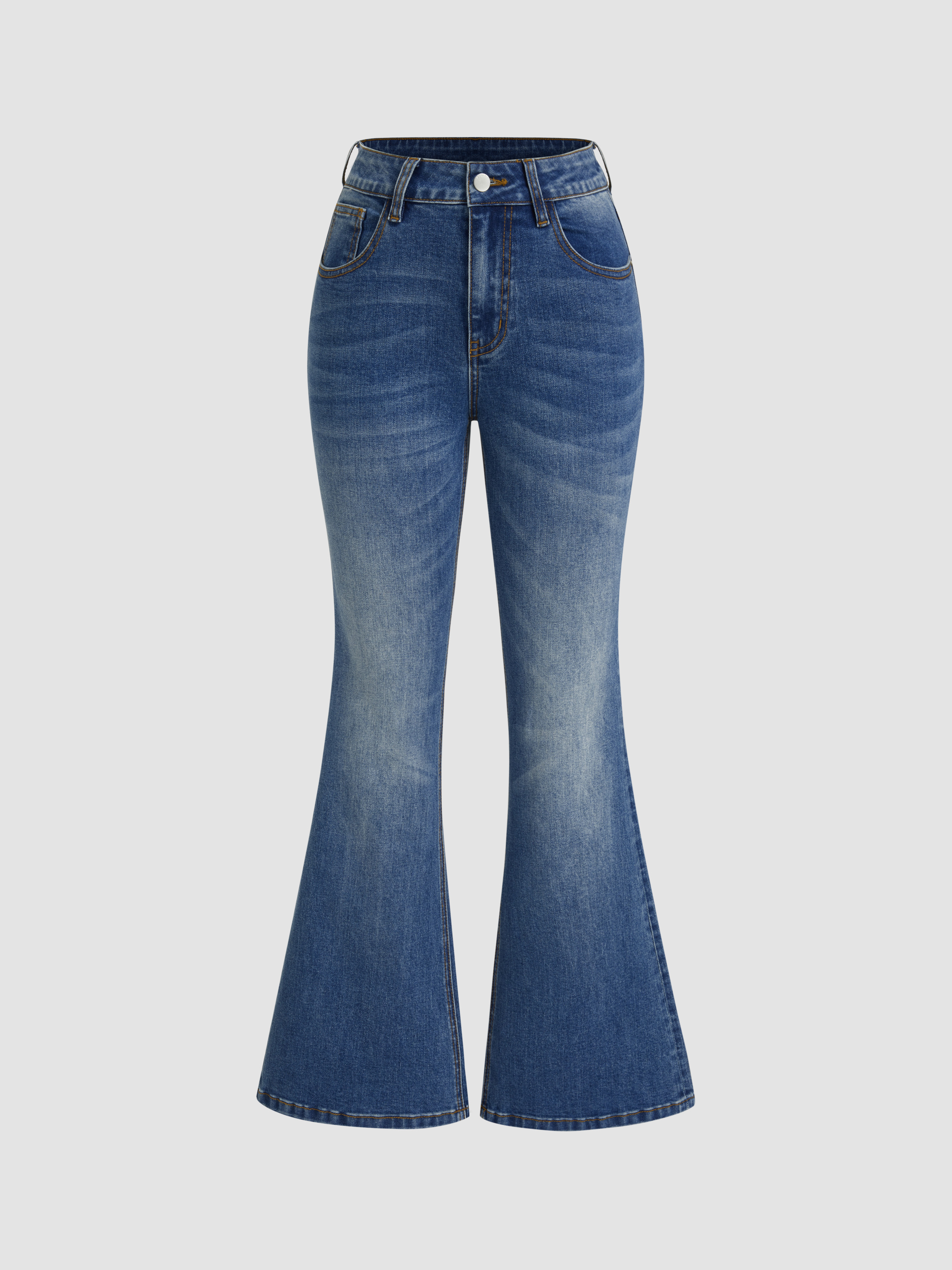 【新品未使用】SENEE high waist flare denim EVY High waist/ Flared leg jeans Dark Blue | Mexx | Mexx.com