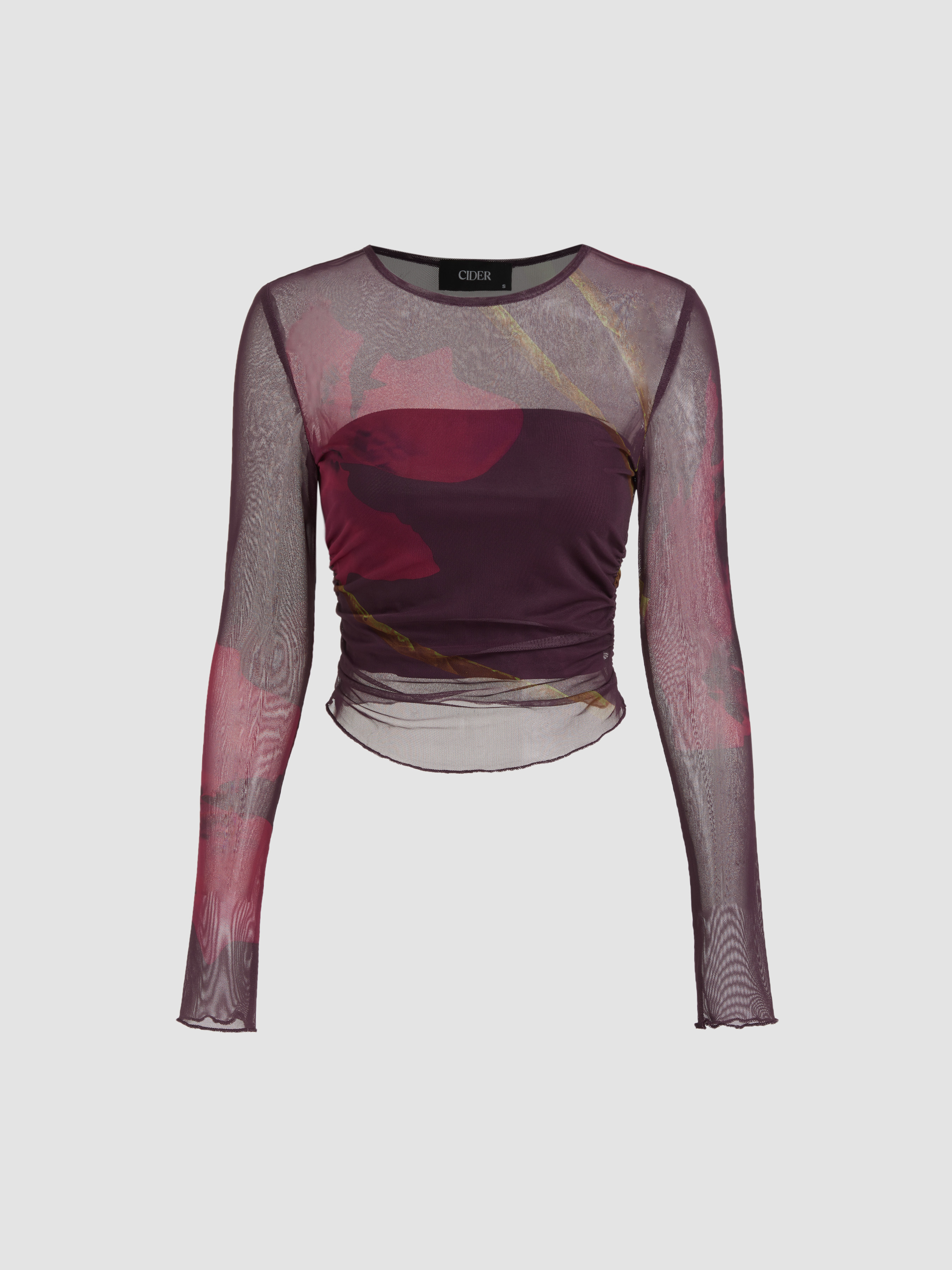 Graphic Tee Summer Tops Cute Tops Lace Rose Lace High Neck