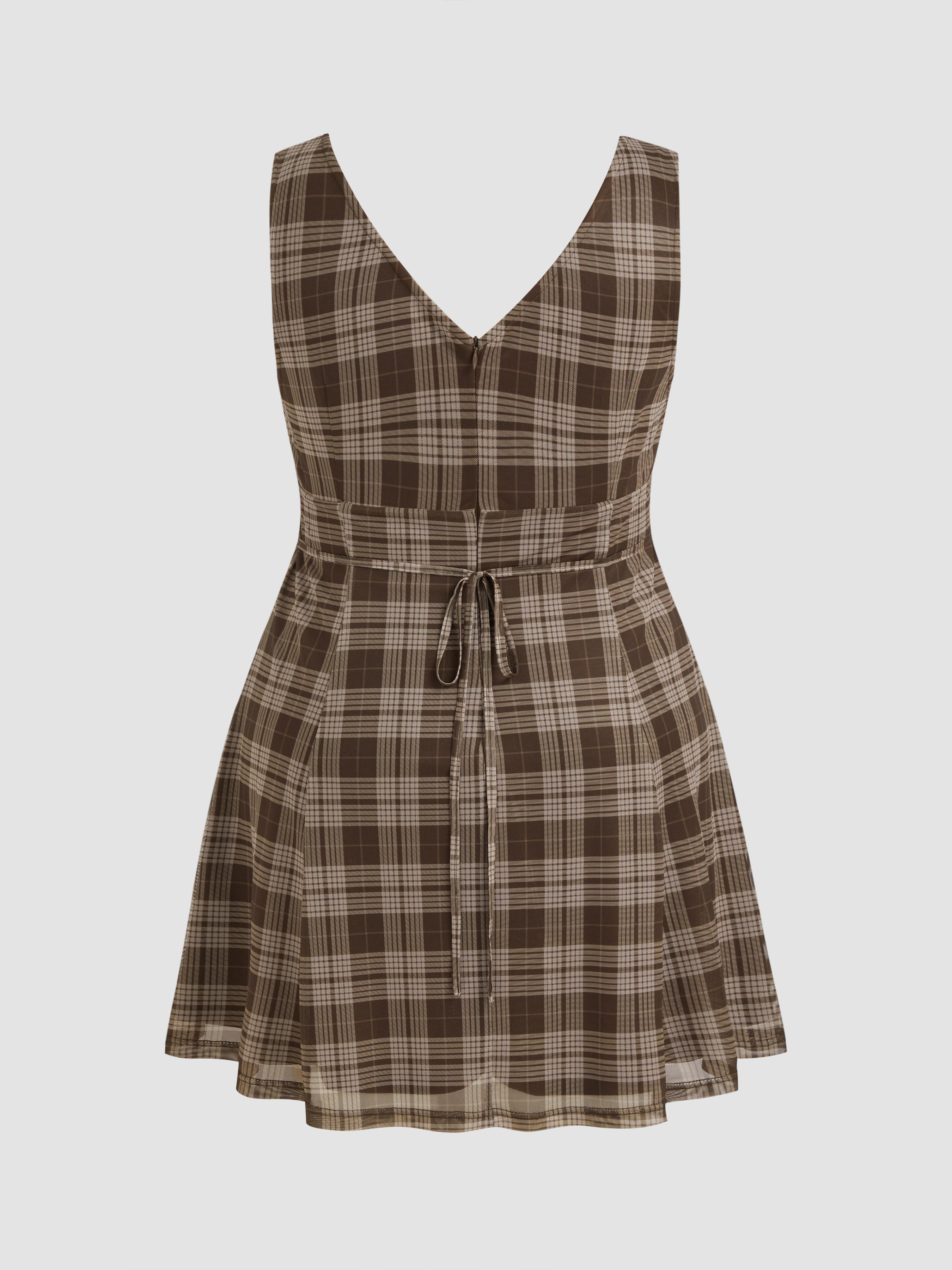Karen check mini dress Sサイズ S size Karen check mini dress
