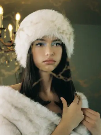 Knit Fabric Dachshund Detail Round Neckline Oversized Sweater  For Daily Casual Home