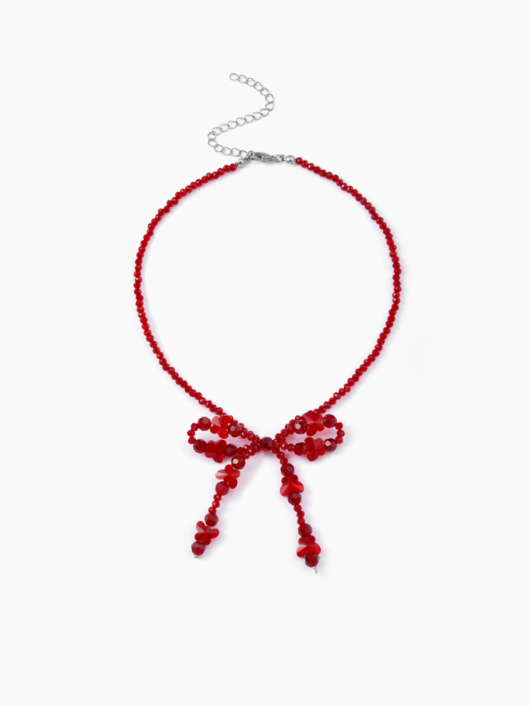 BOWKNOT BEADED NECKLACE