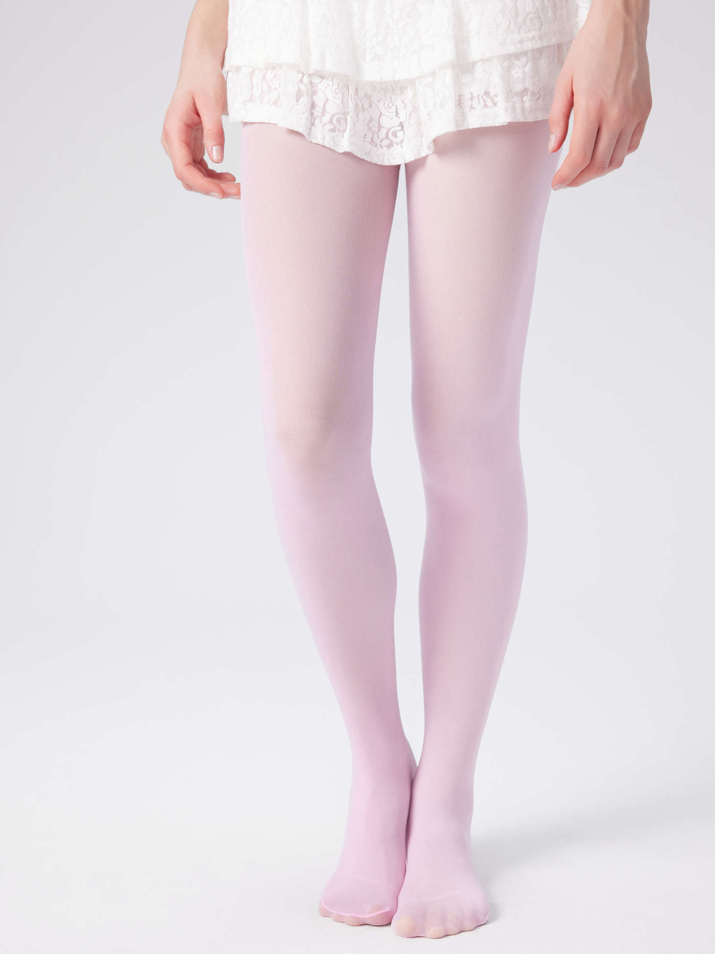 Fabric 100D SOLID VELVET TIGHTS For Daily Casual Coffee Shop Work