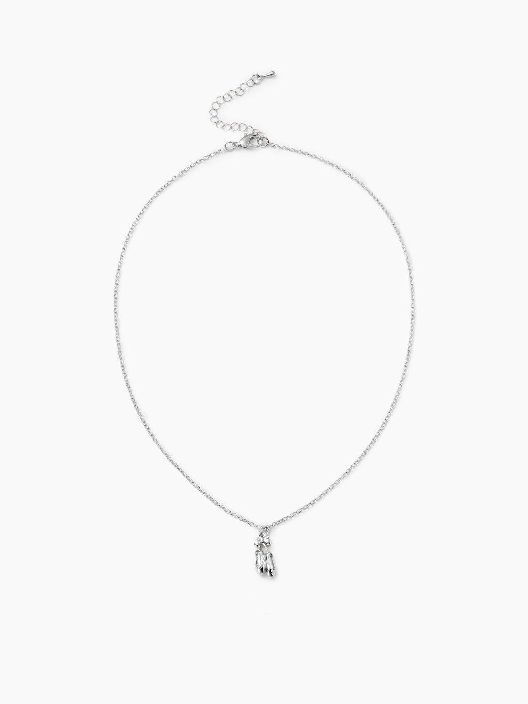 BOWKNOT BALLET SHOES PENDANT NECKLACE