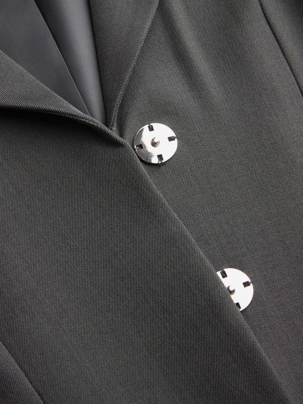 Notched Collar Split Blazer Waistcoat