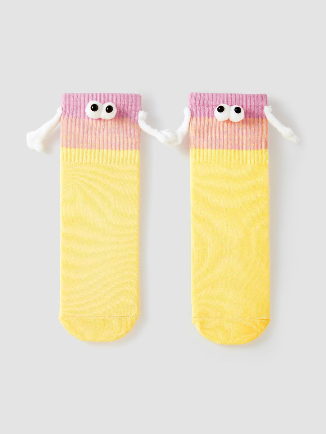 GRADIENT HOLDING HANDS CREW SOCKS