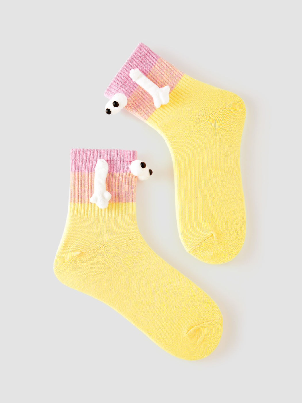 GRADIENT HOLDING HANDS CREW SOCKS