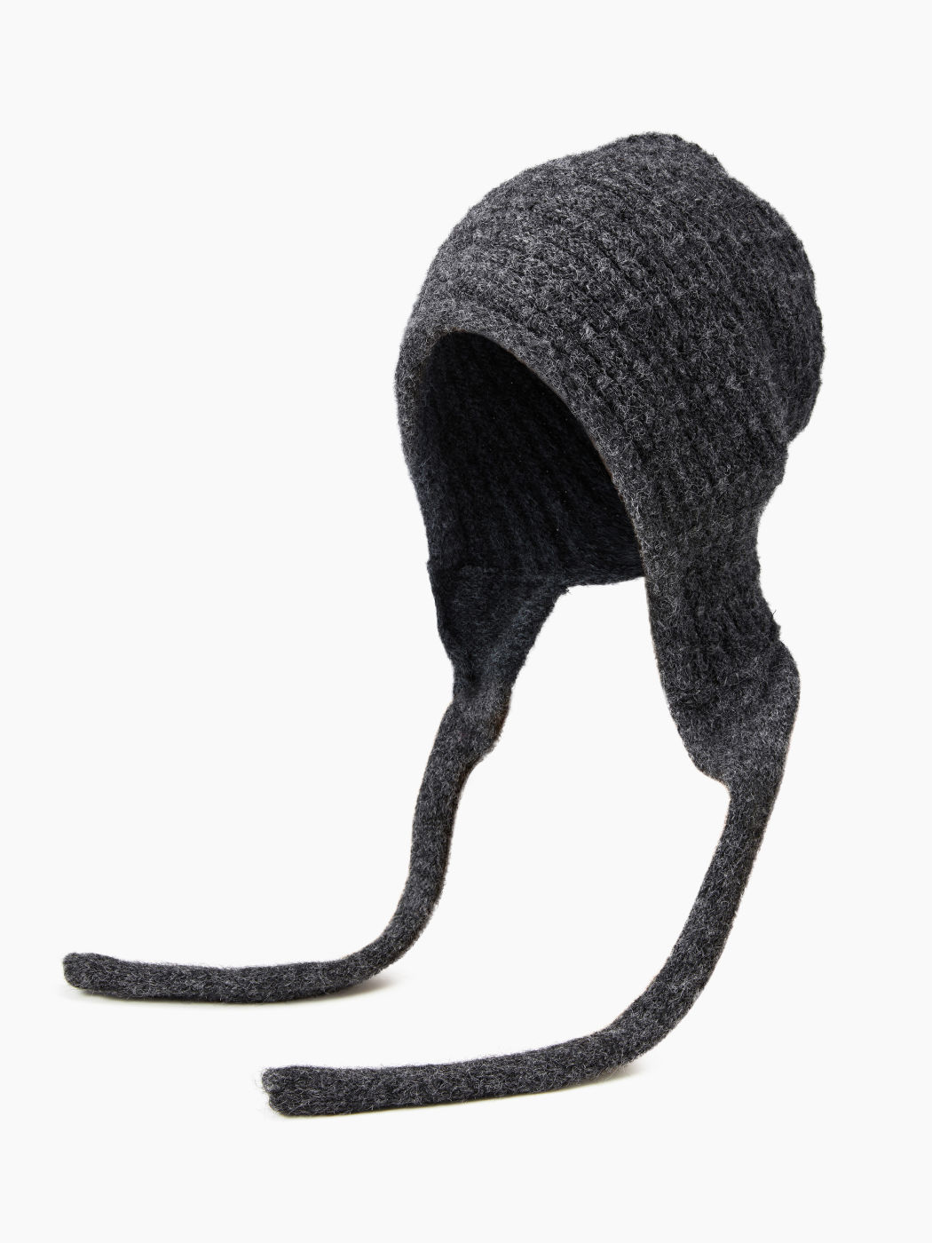 Einfarbige Strick-Balaclava-Kappe