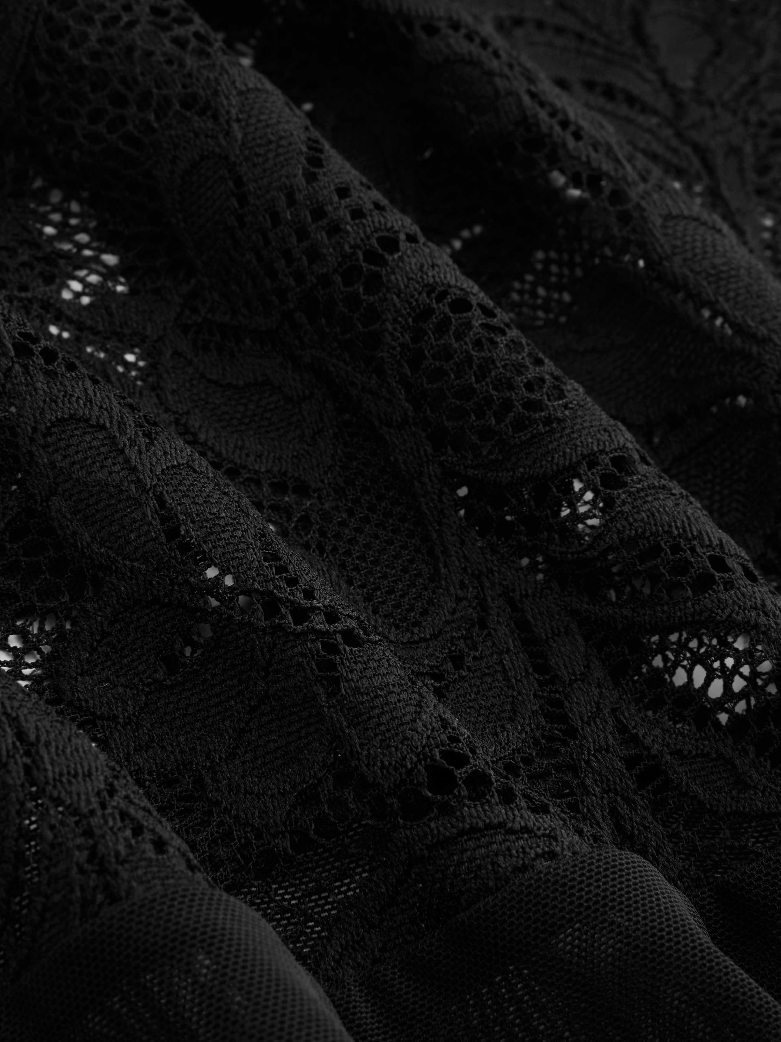 レース付き花柄ボディスーツ B90LL レース付き花柄ボディスーツ B90LL 花柄フリルボディオール