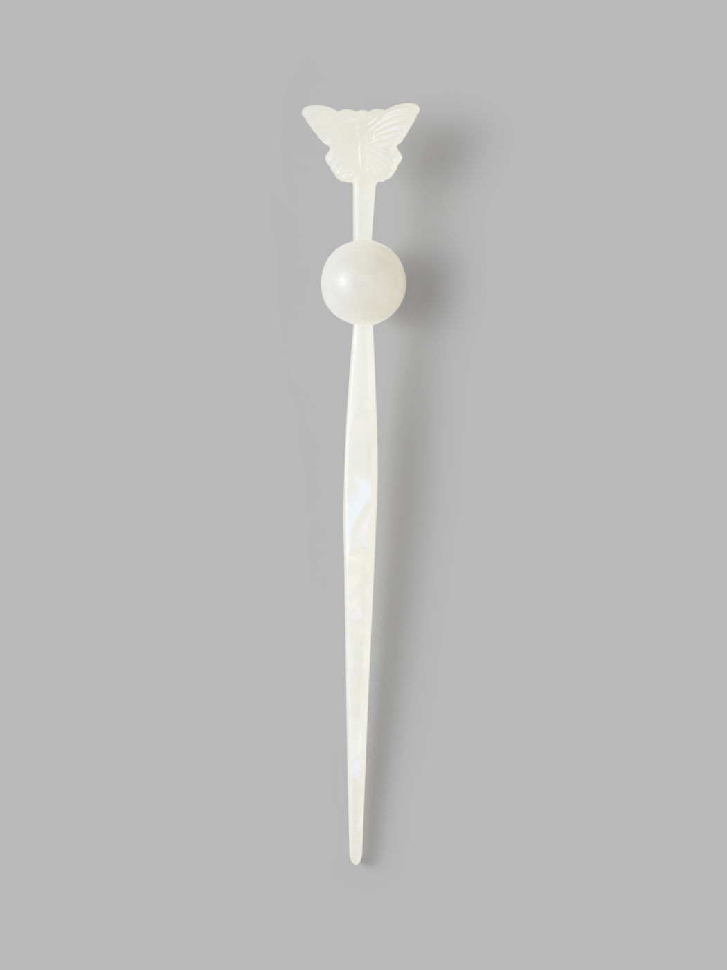 BUTTERFLY & BEAD HAIR PIN