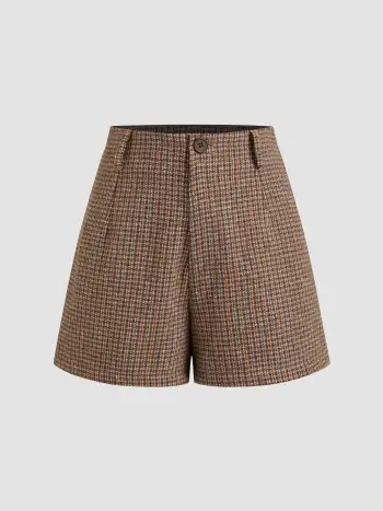 High Neck Solid Knitted Vest