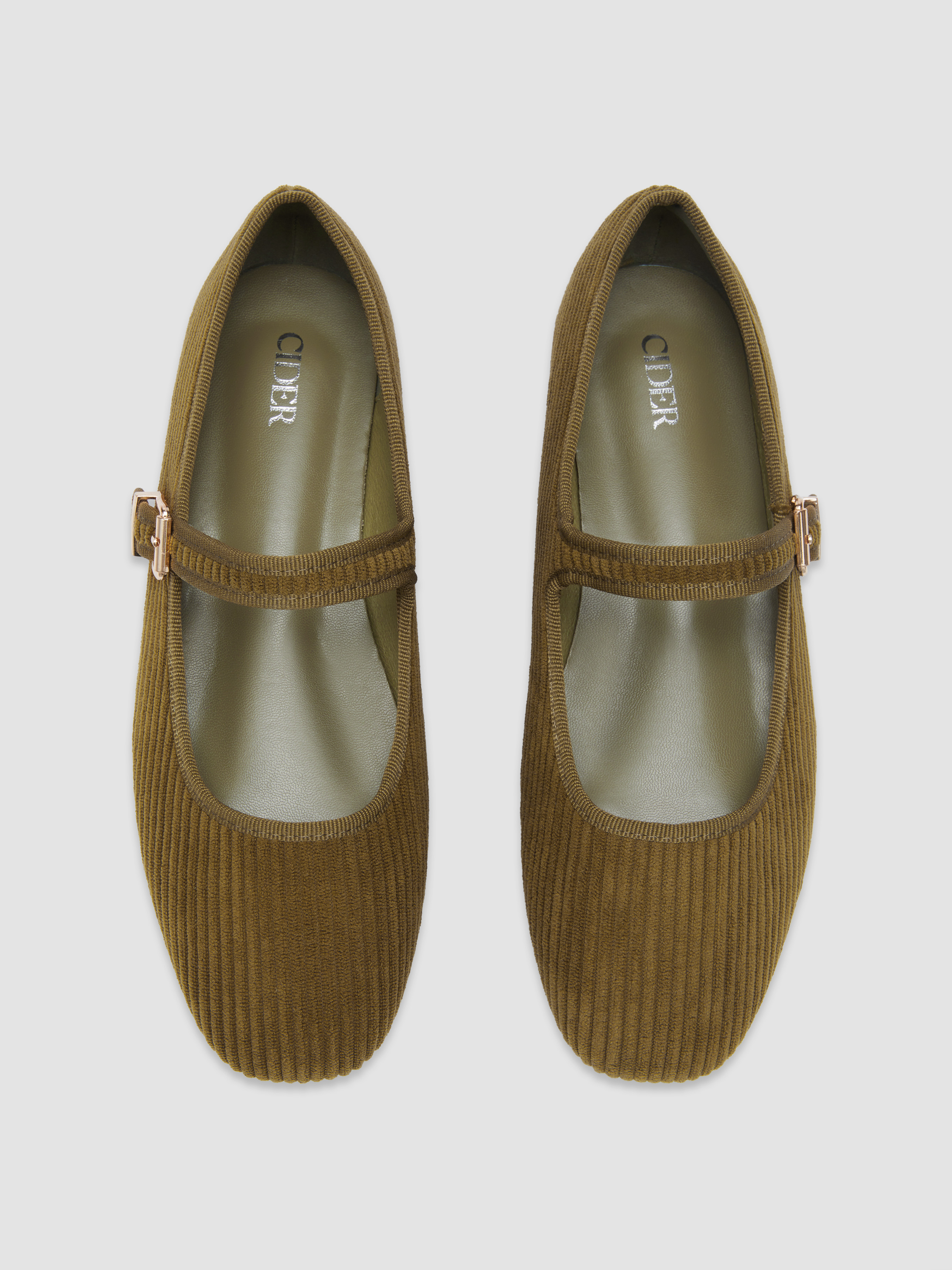 【PORTERNA】Jane Corduroy Flat Shoes PORTERNA】Jane Corduroy Flat Shoes 靴・シューズ（レディース）