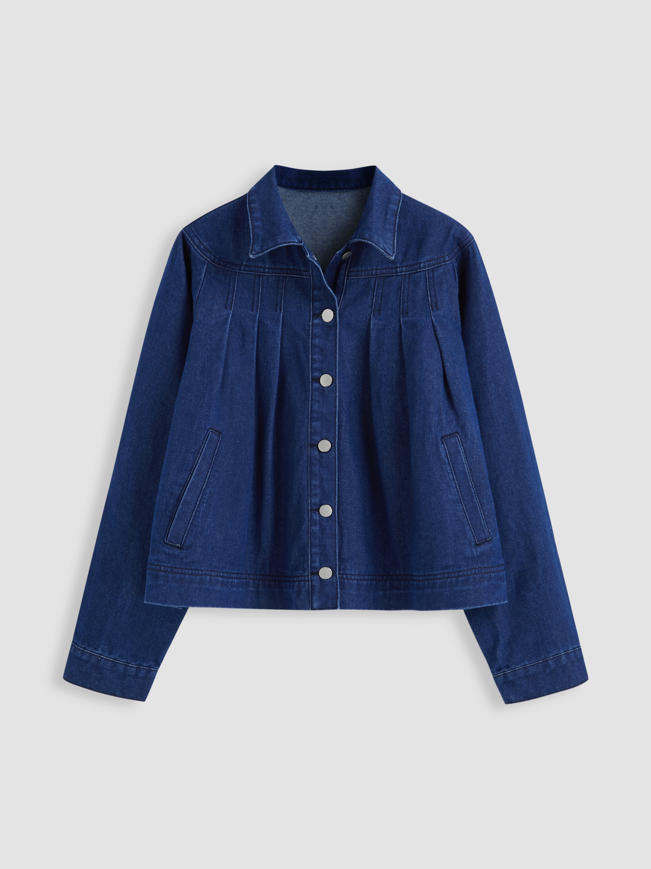 Cider◆デニム コルセット ファスナー ジャケット【送料込み】 Denim Jackets - Cider