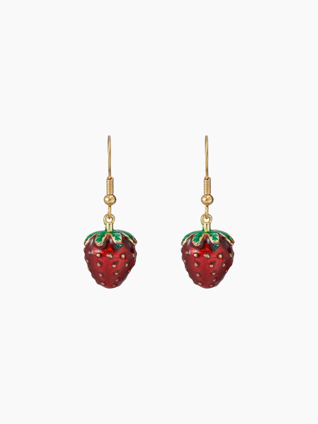 STRAWBERRY DROP EARRINGS