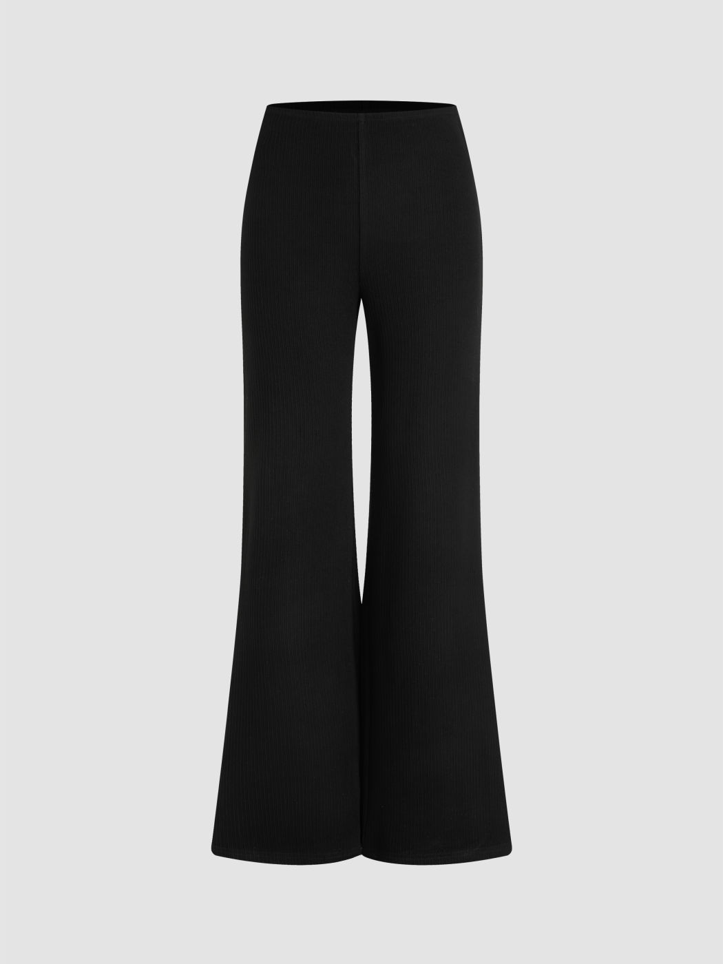 Mid Rise Straight Leg Trousers & Wrap Mini Skirt