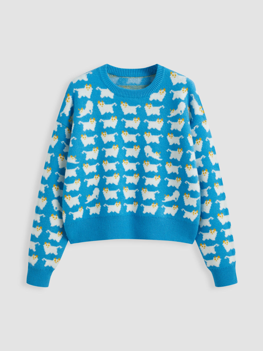 Knit Sheep Pattern Sweater