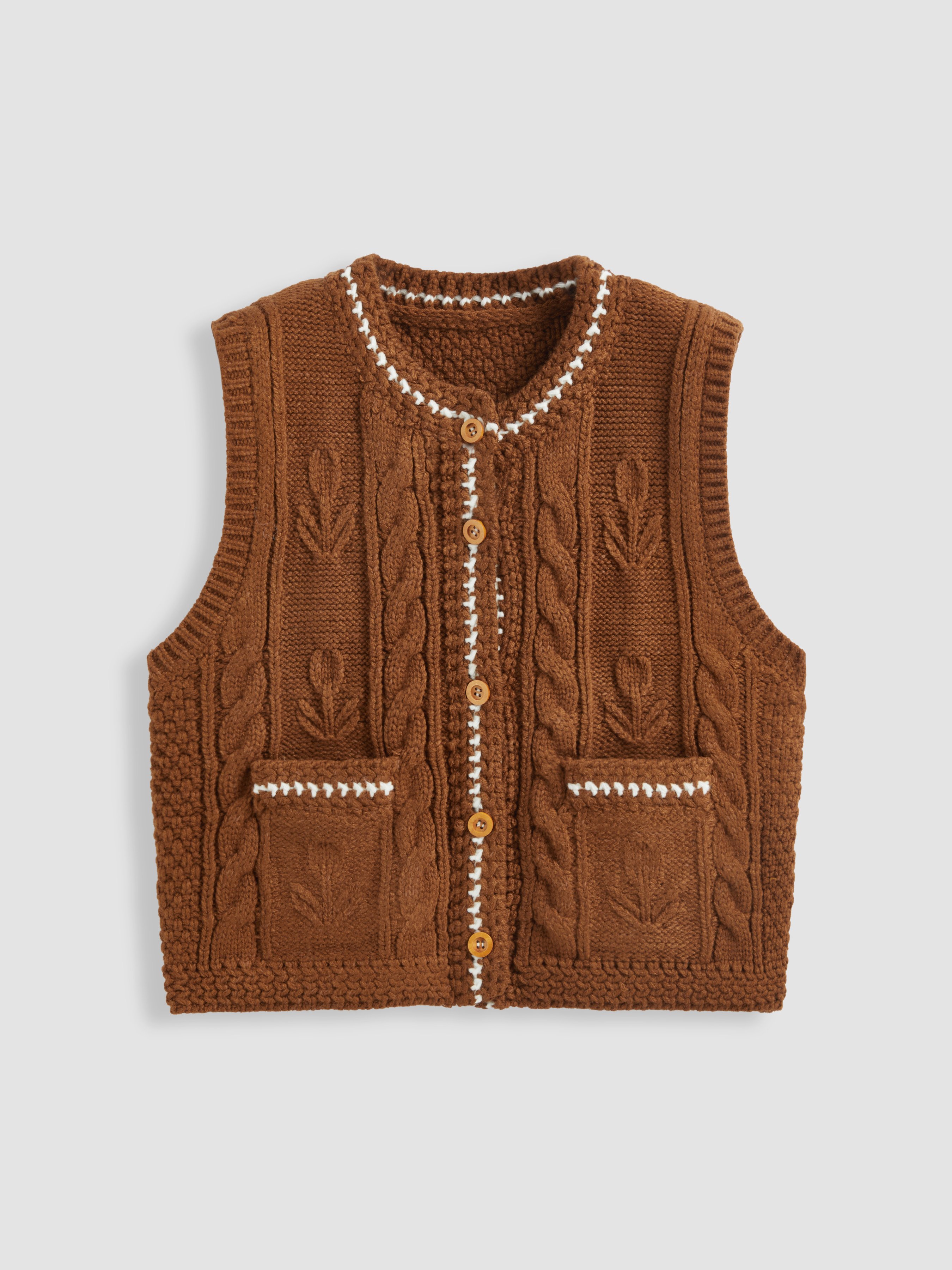 FOREVER CONNECTED WOVEN VEST