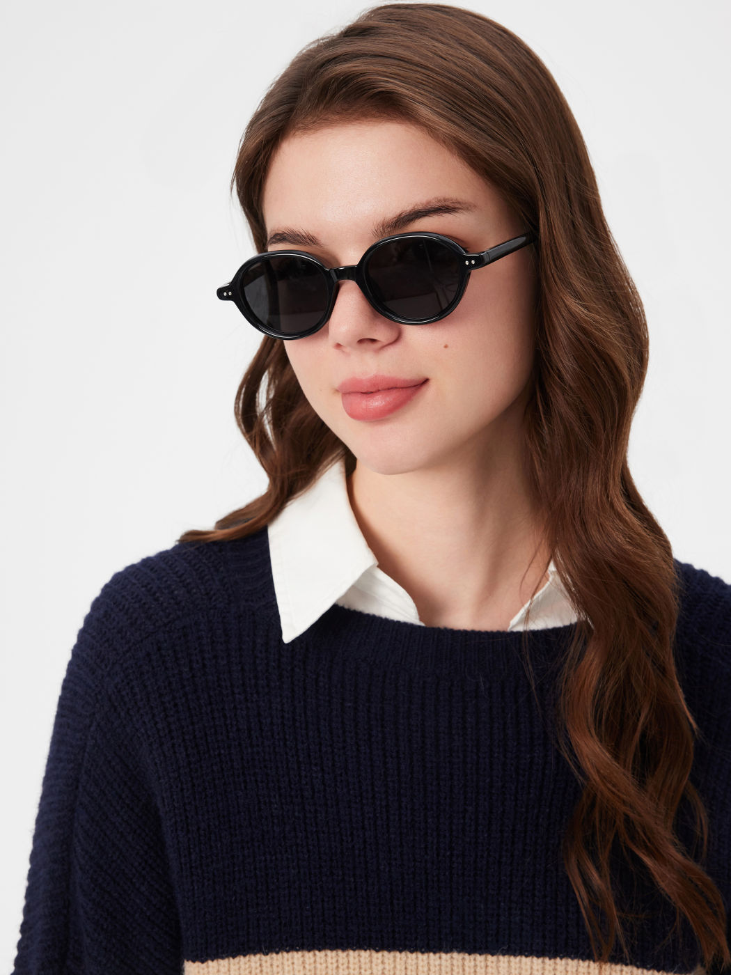 OVAL FRAME TR FASHION GLASSES