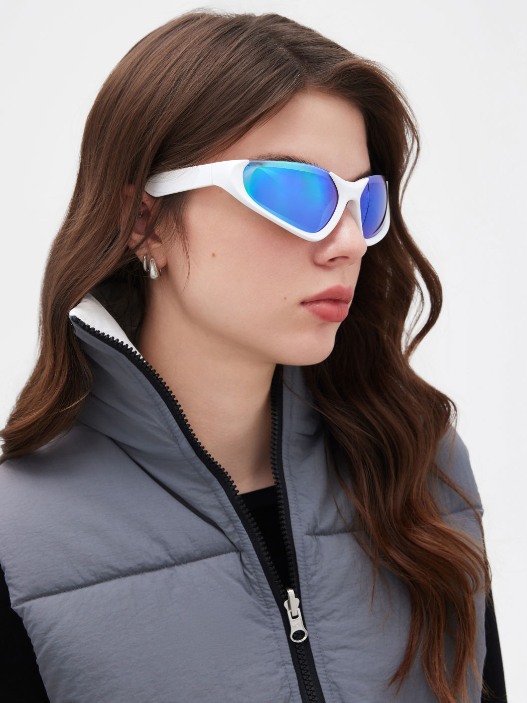 OCCHIALI DA SOLE CAT-EYE TINTED FASHION