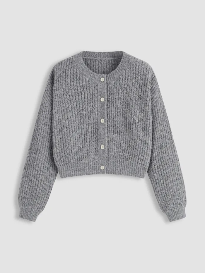 Knitted Collar Tank Top