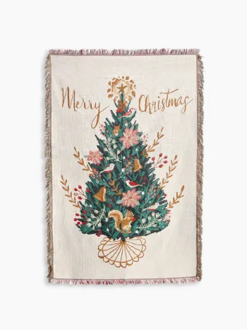 CHRISTMAS TREE TAPESTRY