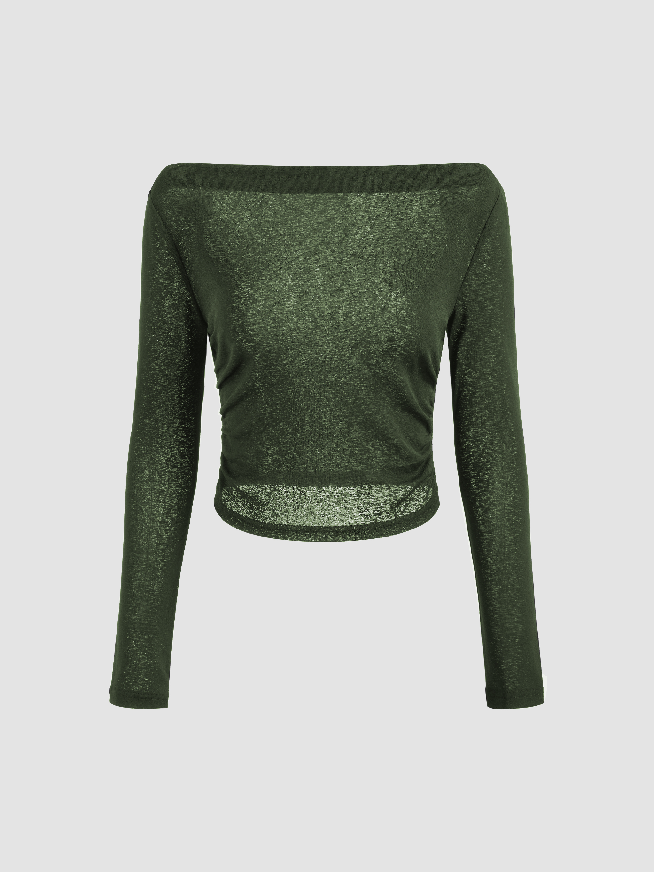ニット・セーター IONSEOUL C boat neck loose KNIT JE223 Slouchy Mohair Boat-neck Bridal Sweater, Festival Top Tunic