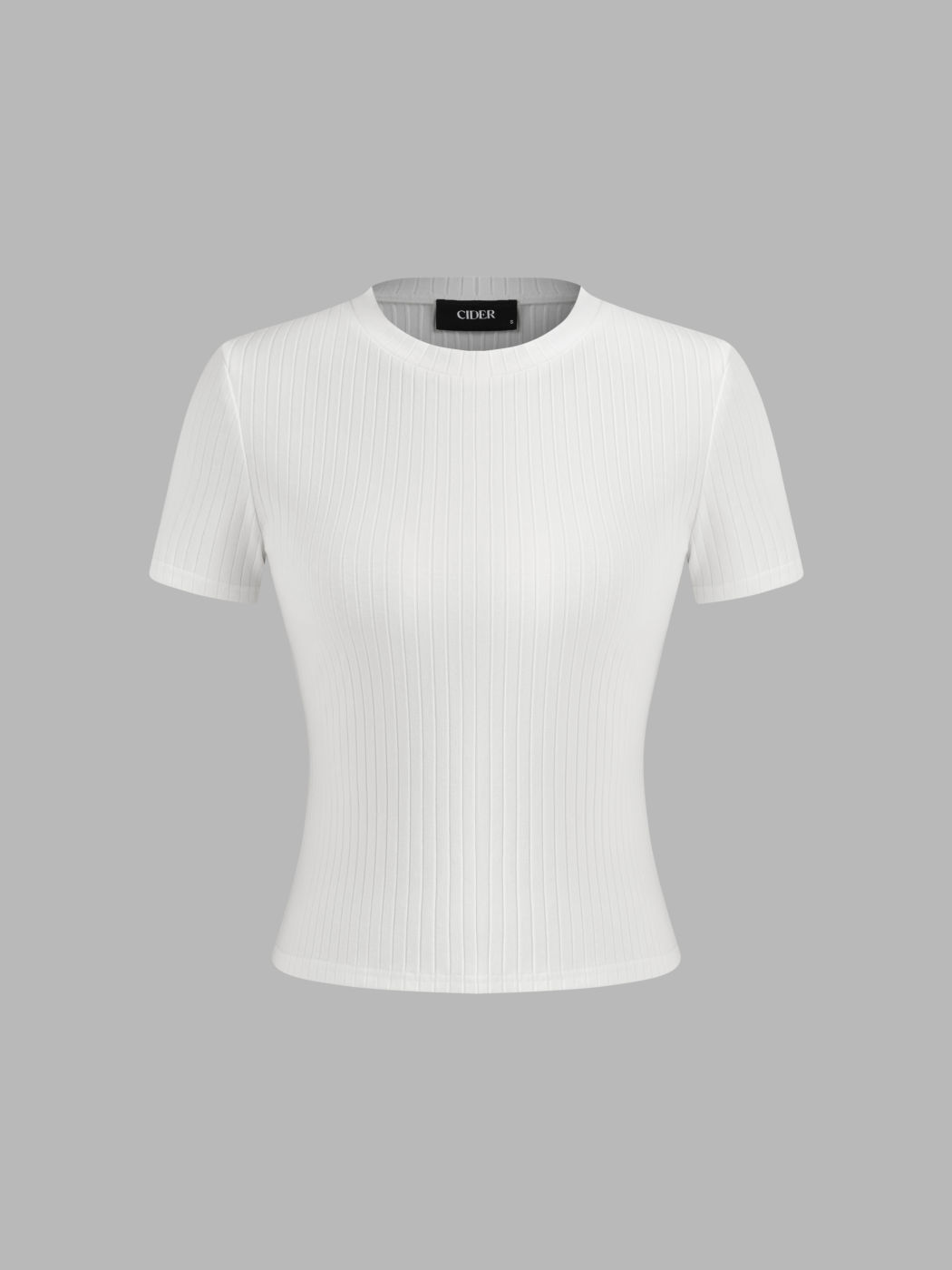 Round Neckline Short Sleeve Tee