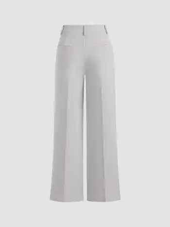 Mittelhohe Taschen Gerade Hosen