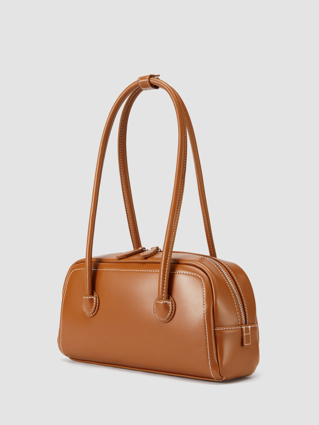 Quadratische Boston-Schultertasche