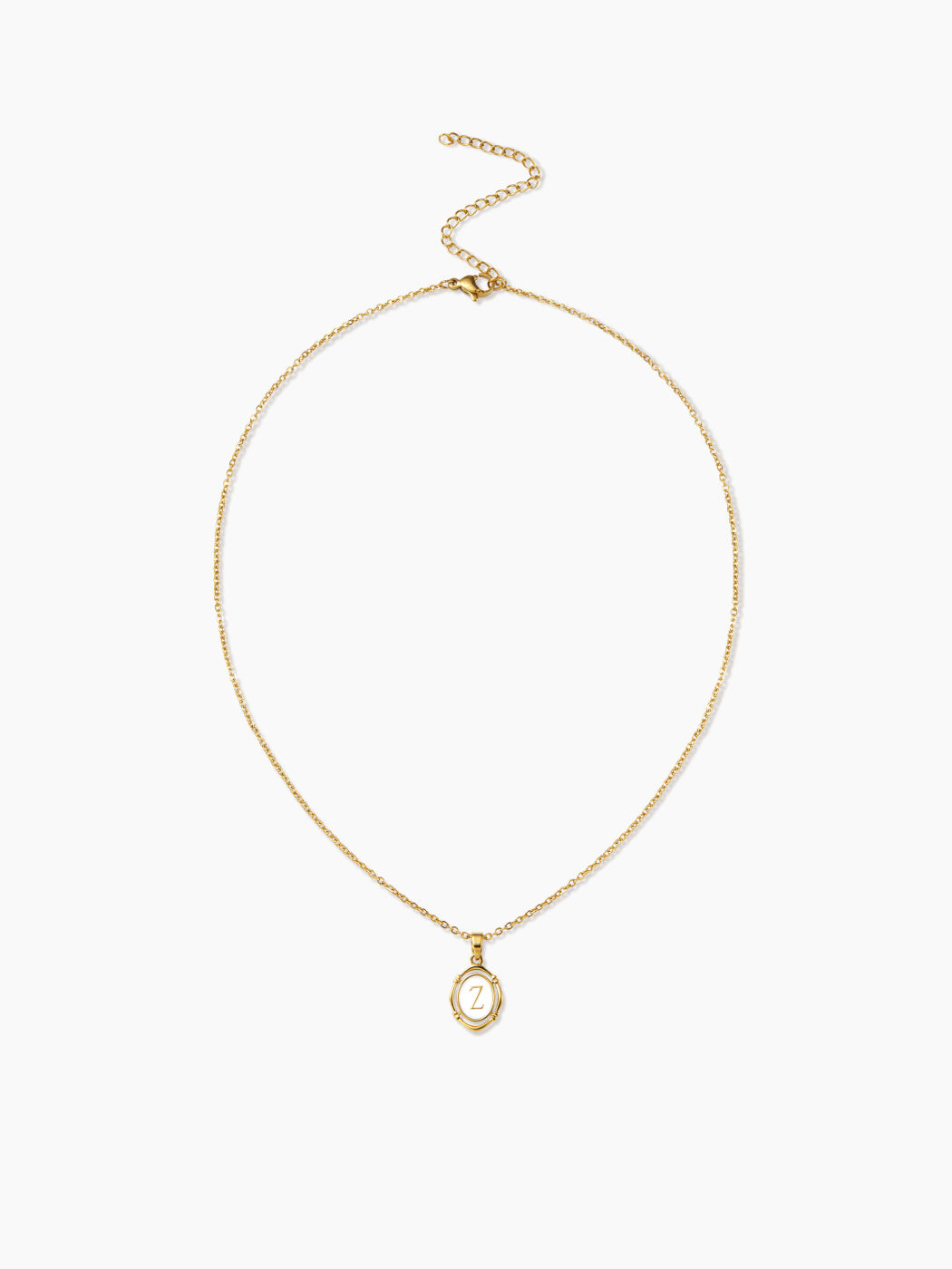 26-LETTER PENDANT NECKLACE