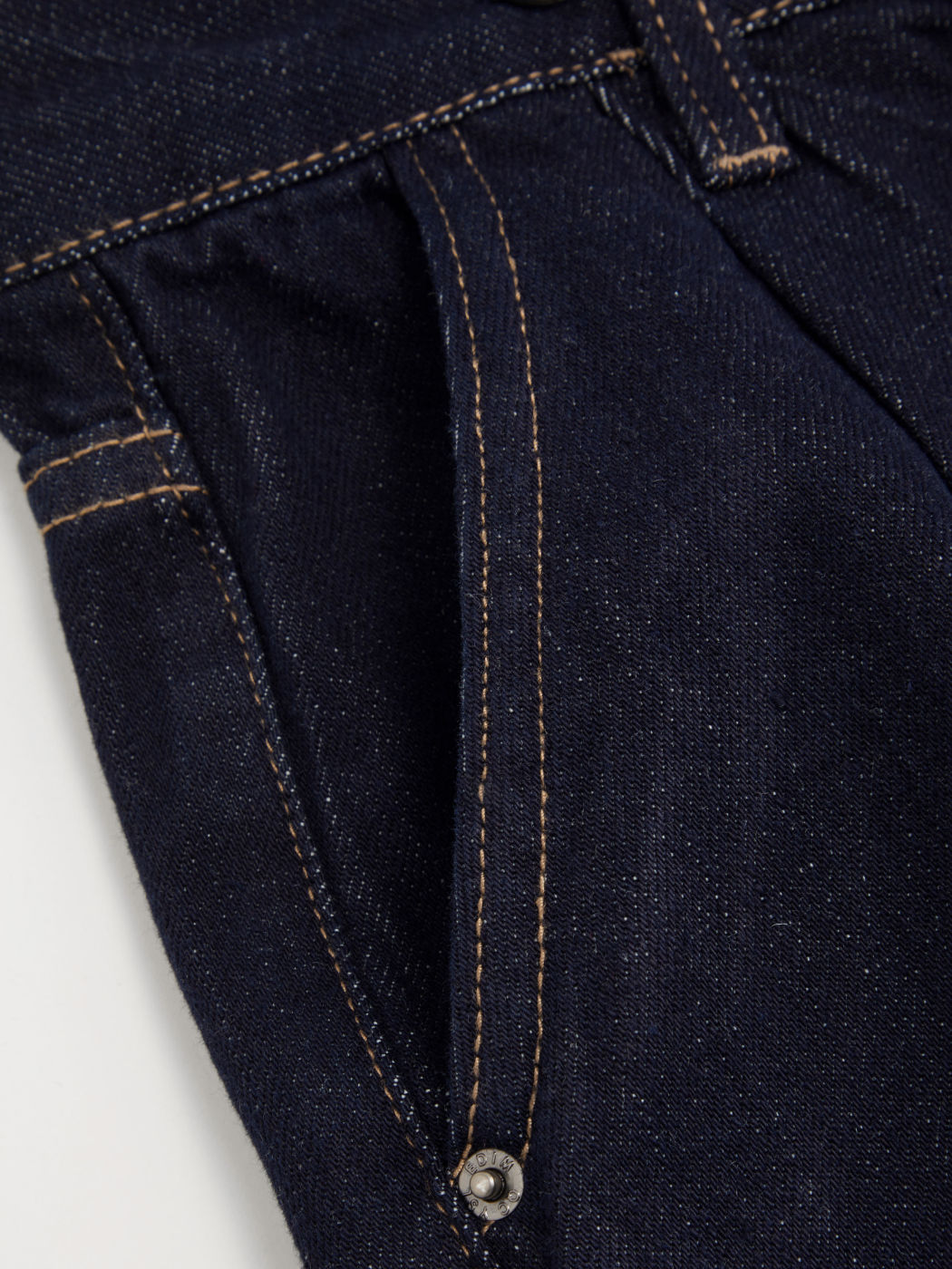 Denim Buckle Up Wide Leg Jumpsuit