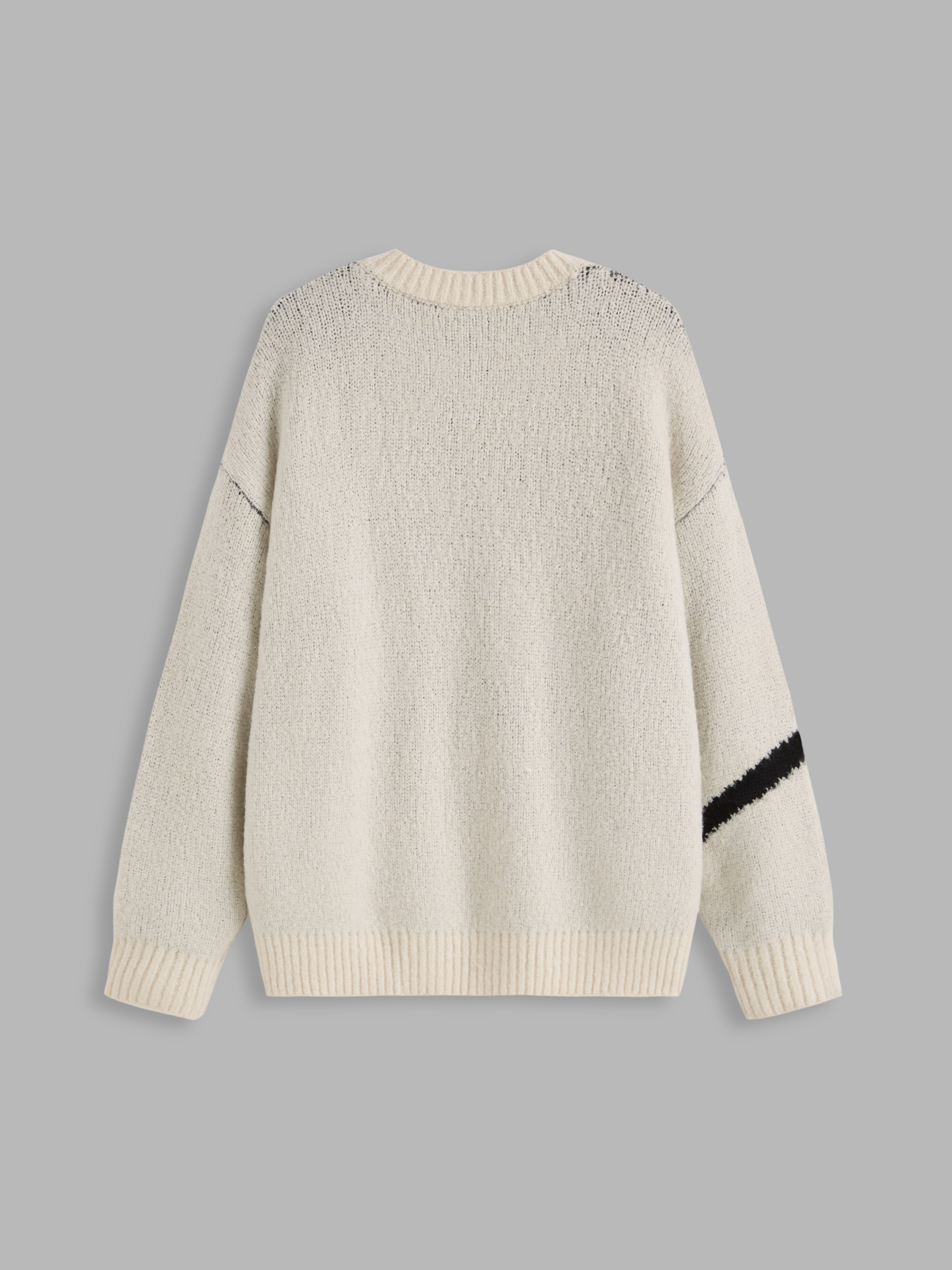 トップス POSTELEGANT FineWool CircularRibCrewNeck Oaklyn Oversized Crew Neck Pullover Sweater | Nuuly