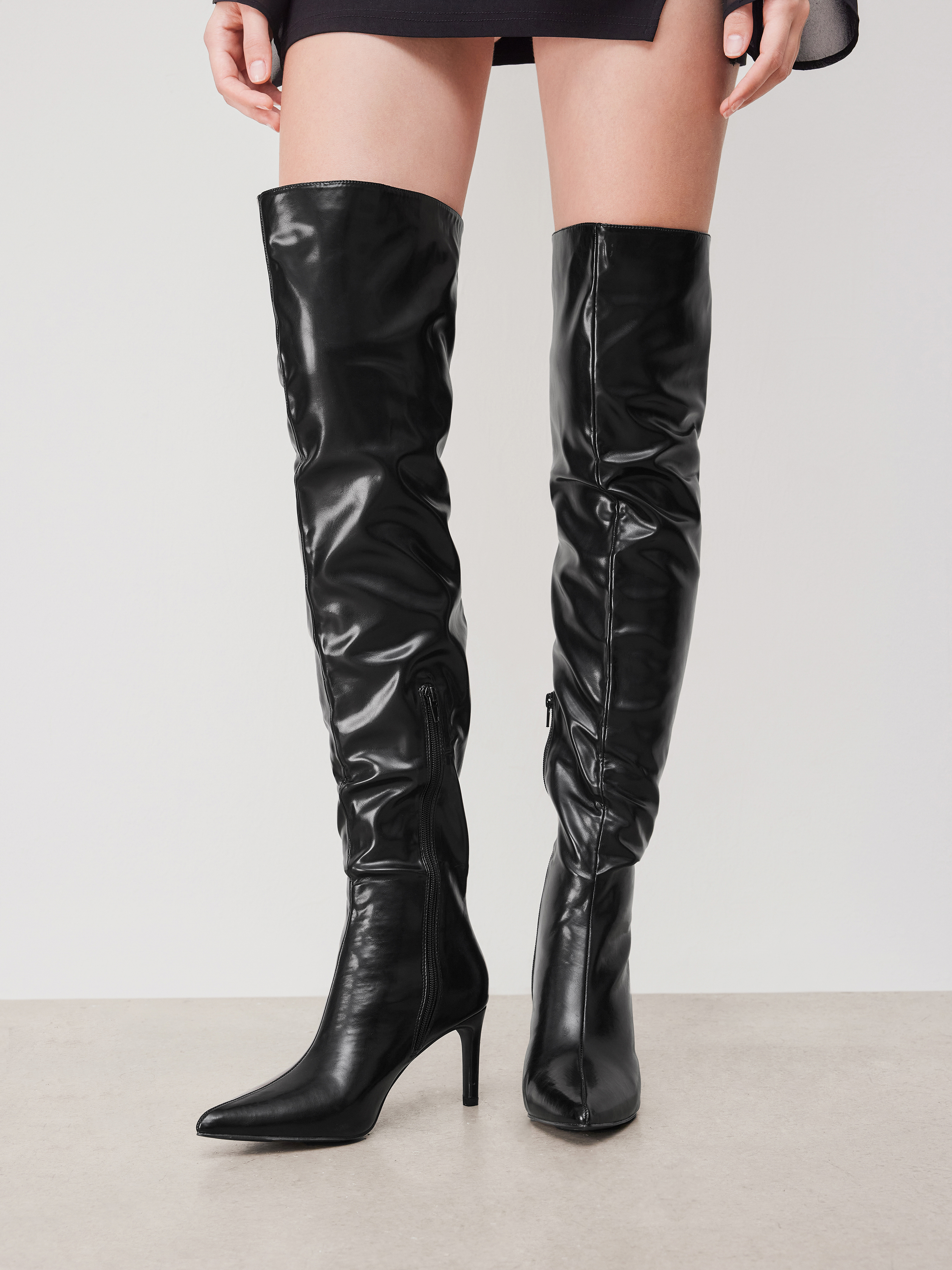 Botas Altas de Tacón de Aguja For Fiesta/Ir a clubs