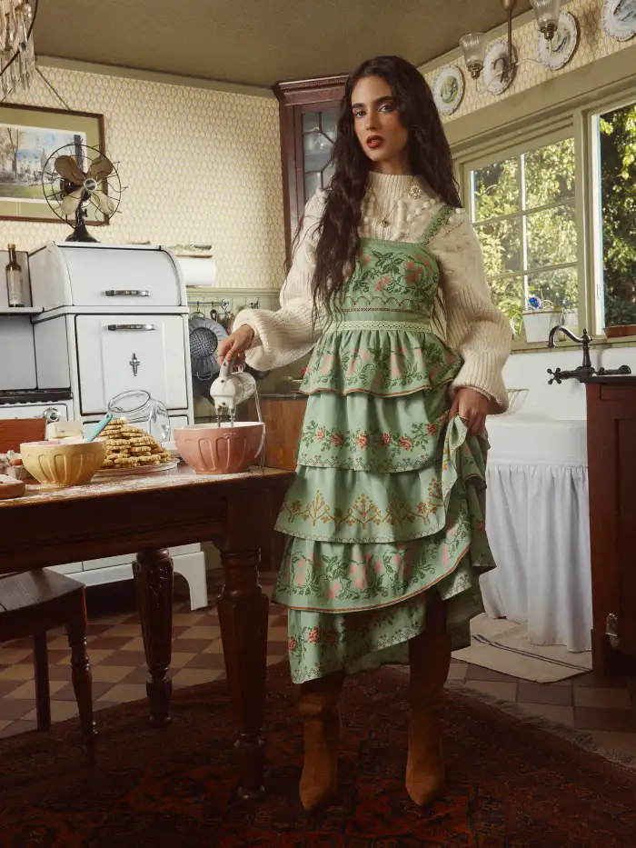 Vestito Lungo Estivo Donna Abito Midi Vita Stretta Essentials