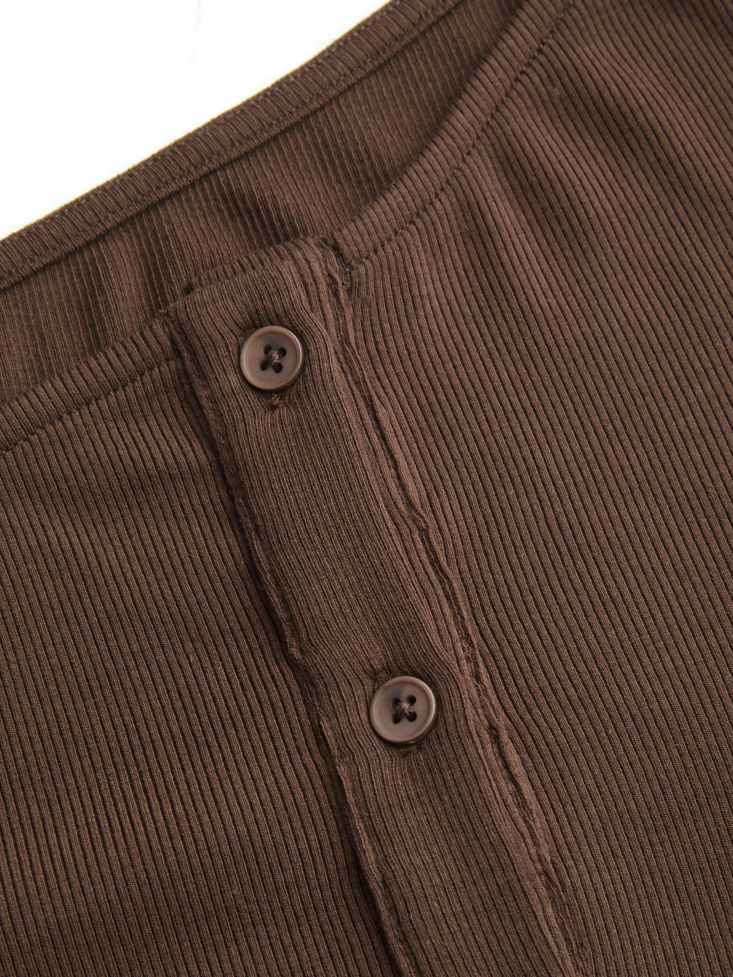 Asymmetrisches Neck Solid Minikleid