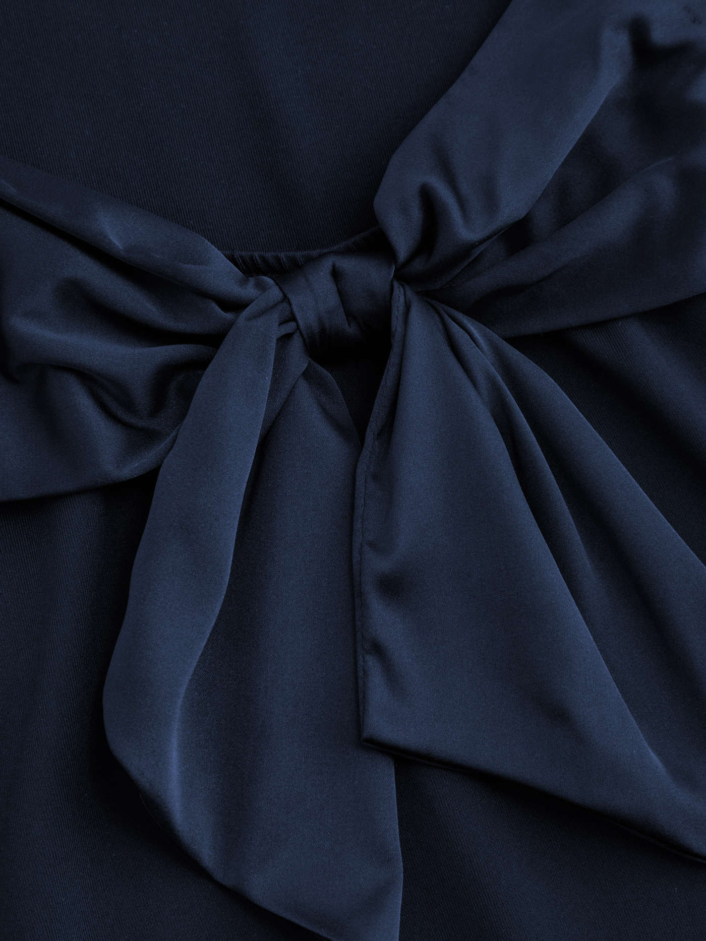 Tejido de punto Escote Redondo Liso Lazo Espalda Maxi Vestido For Fecha Boda