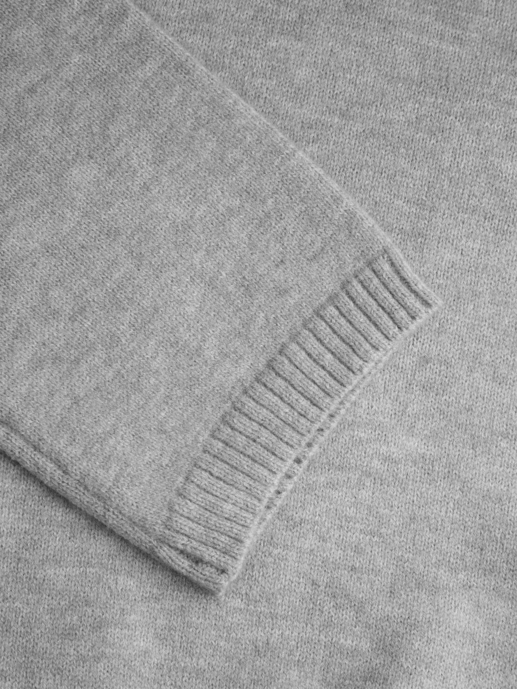 Knit Hooded Split Oversized Long Sleeve Top