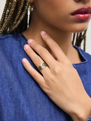 City Chic Denim Denim Leopard Pocket Buckle Up Wide Leg Oversized Jumpsuit For Daily Casual