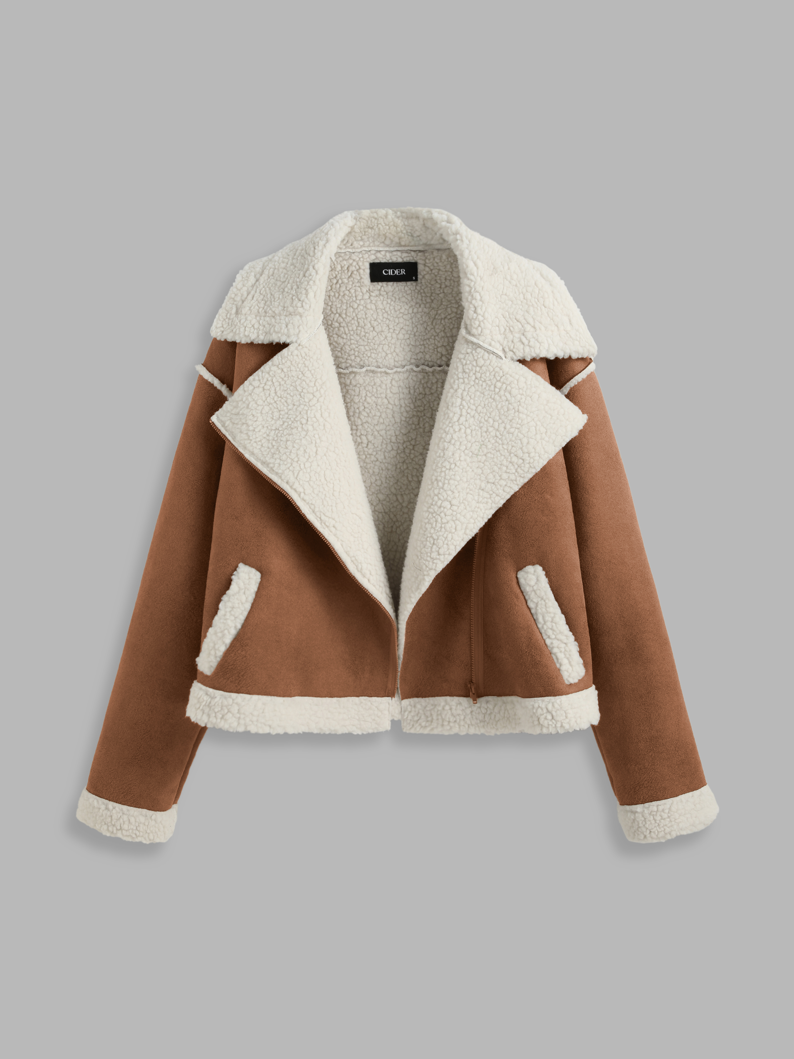 Faux Sherpa Jacket