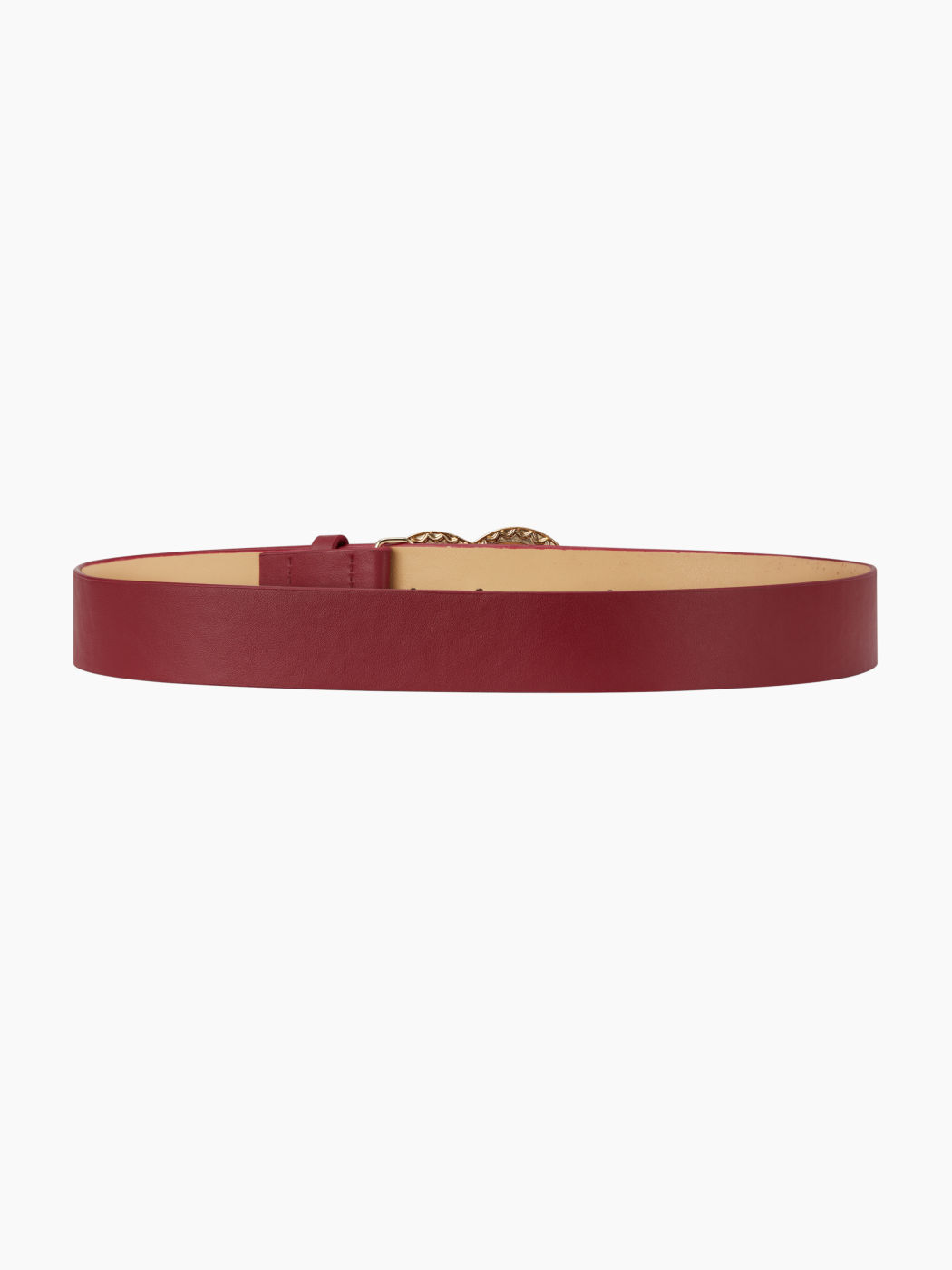FLORAL HEART SHAPED BUCKLE BELT