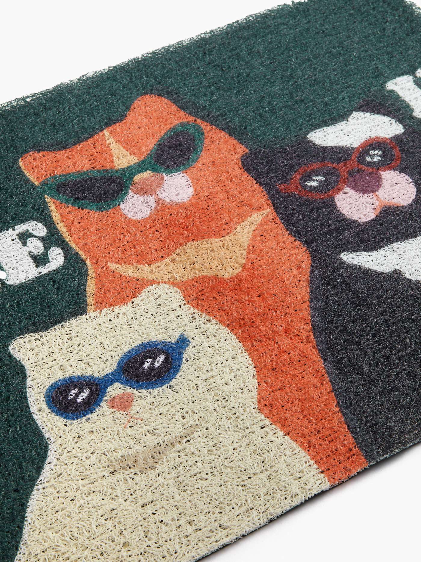 GLASSES PUPPY RUG