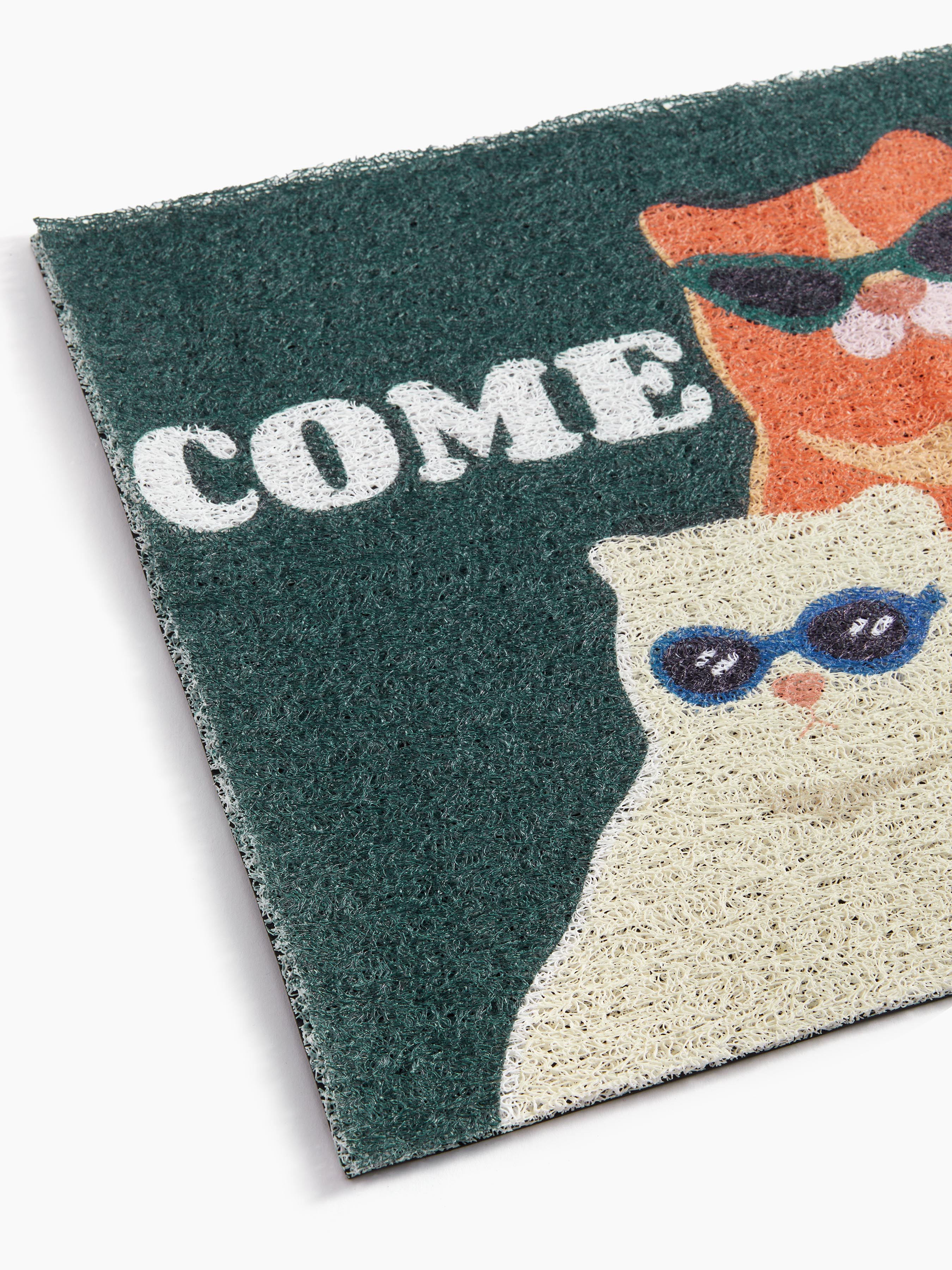 GLASSES PUPPY RUG