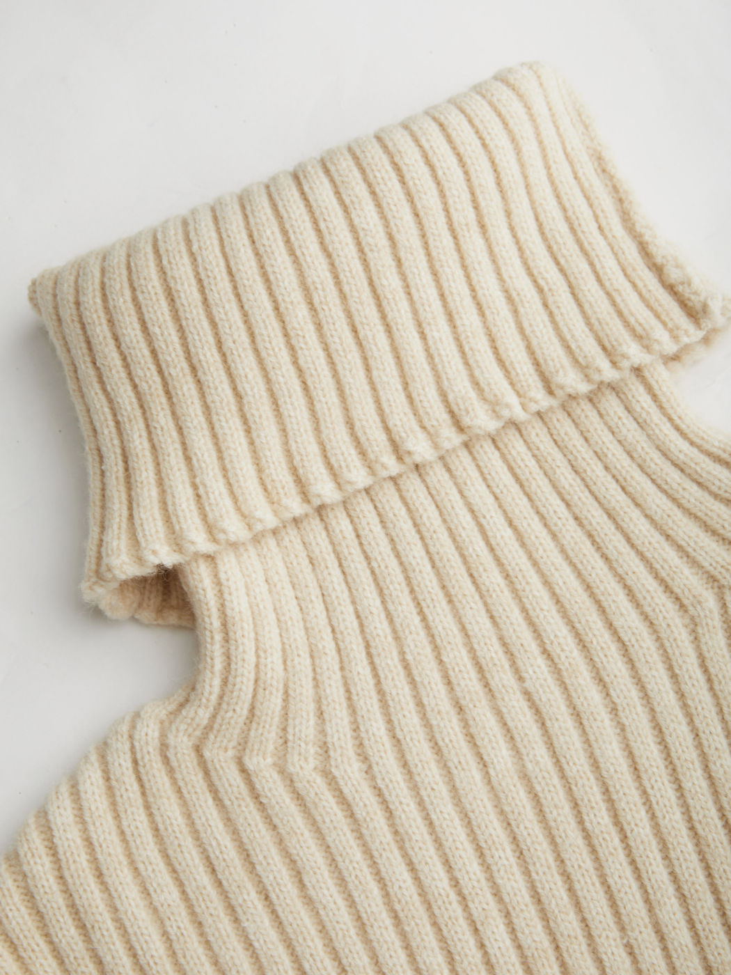 Knit Turtleneck Mini Dress