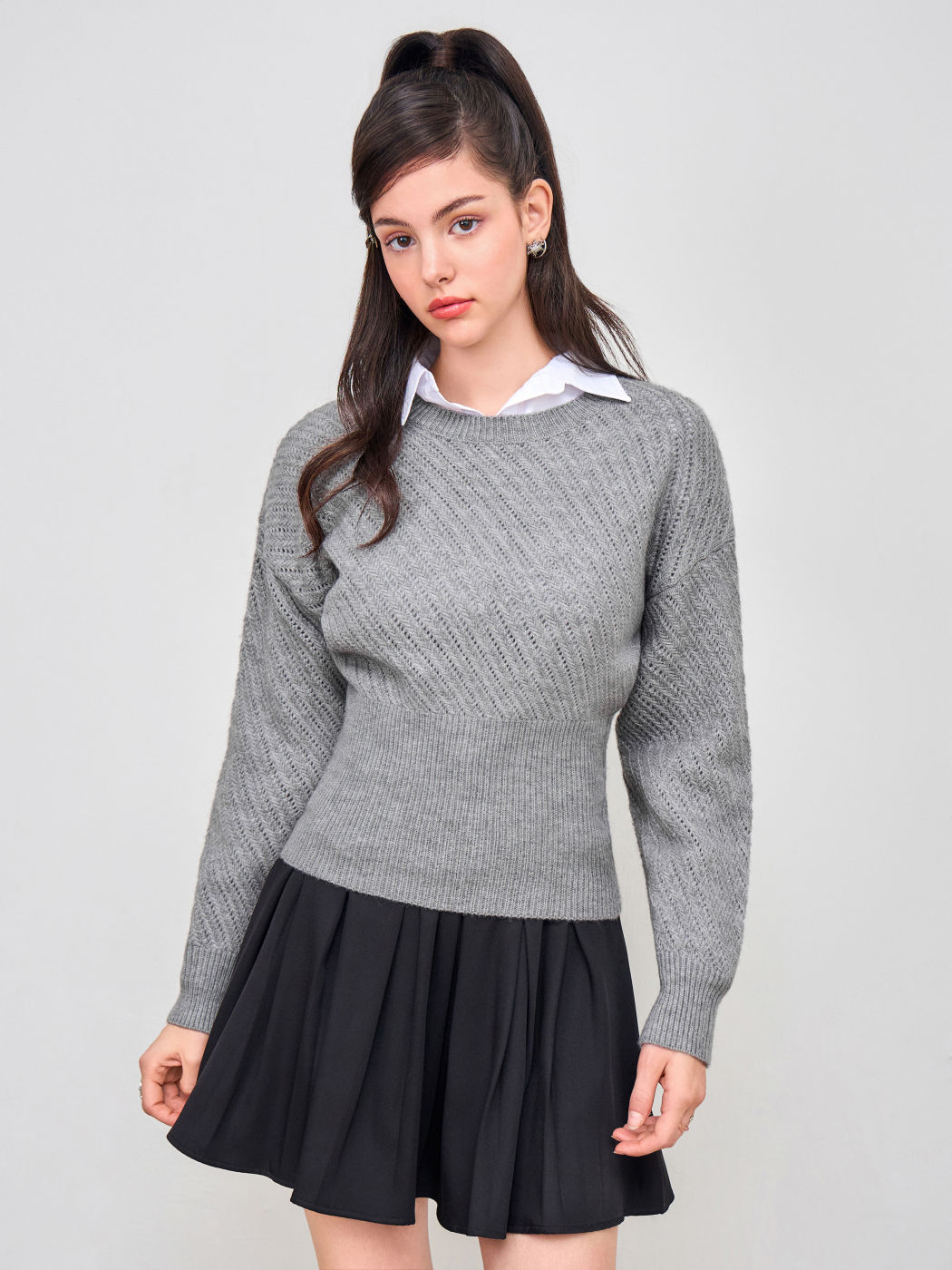 Cable Knit Oversized Sweater