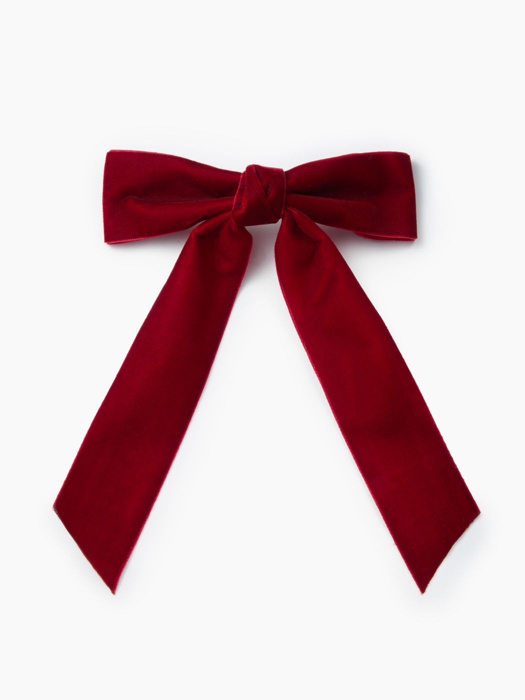 BOWKNOT VELVET HAIR CLIP