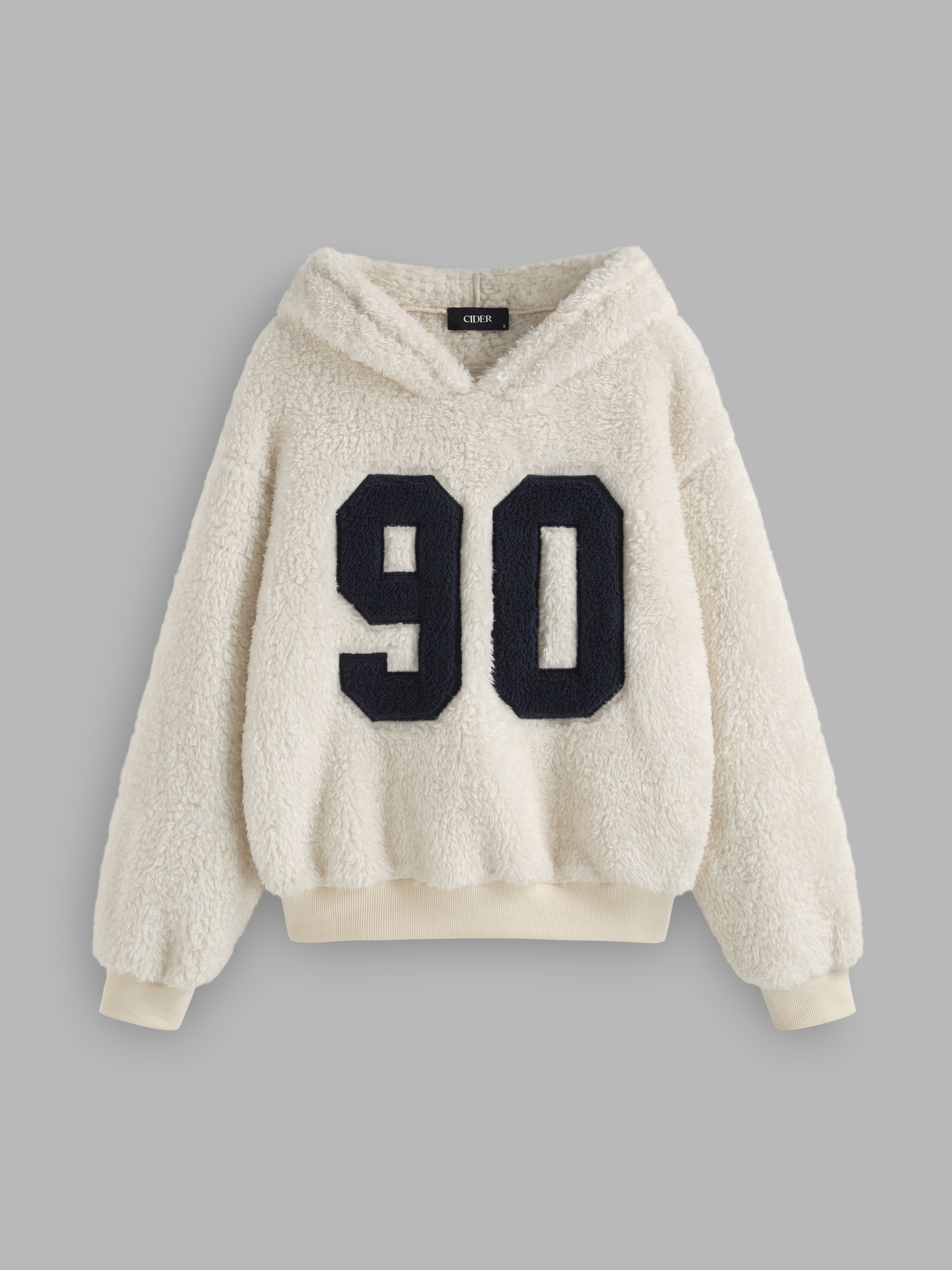 Fleece 90 Fleece Sherpa Graphic Hoodie For School