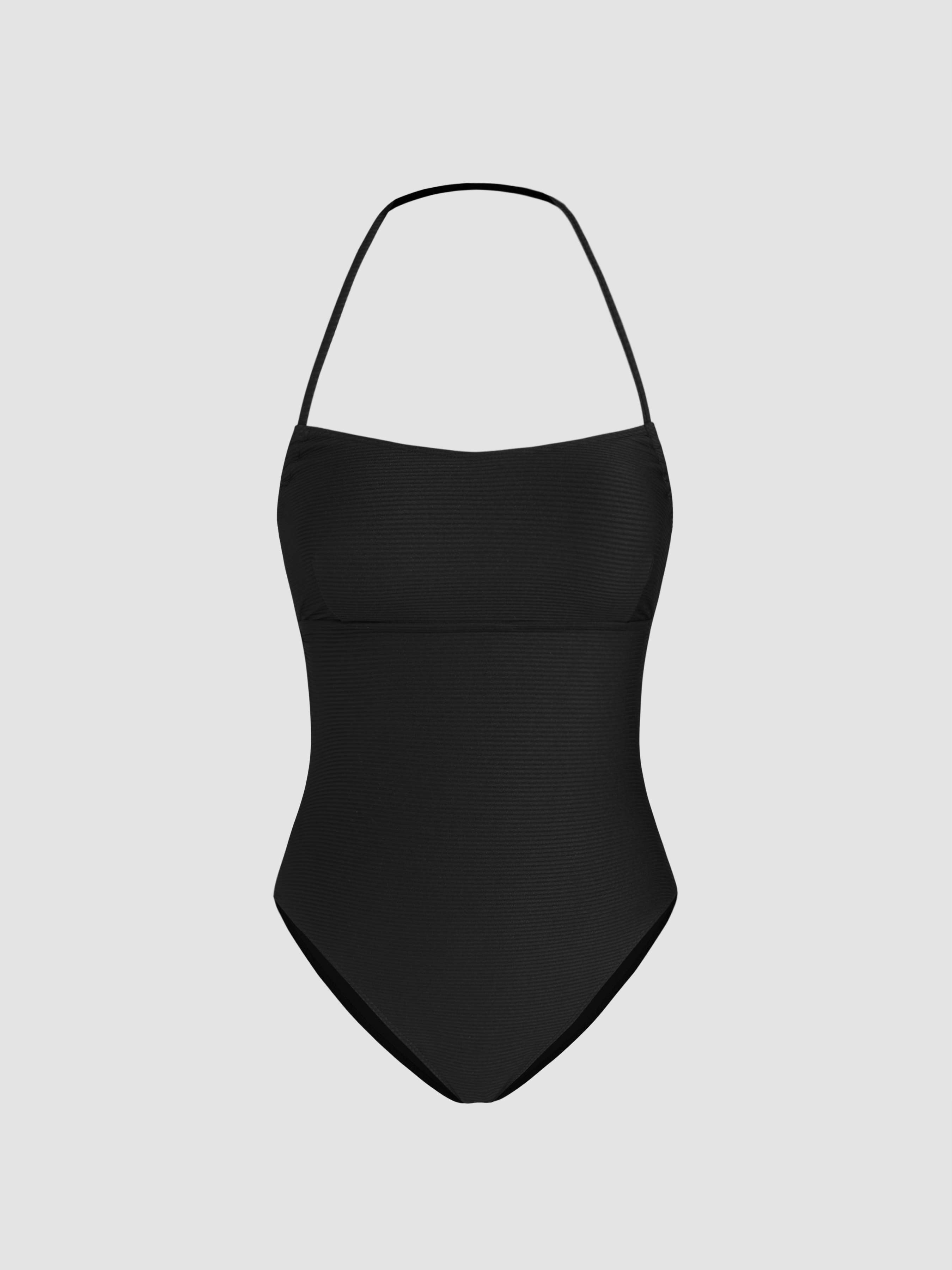 eaphi asymmetry rib swim wear 新品タグ付き eaphi asymmetry rib swim wear ブラック size1