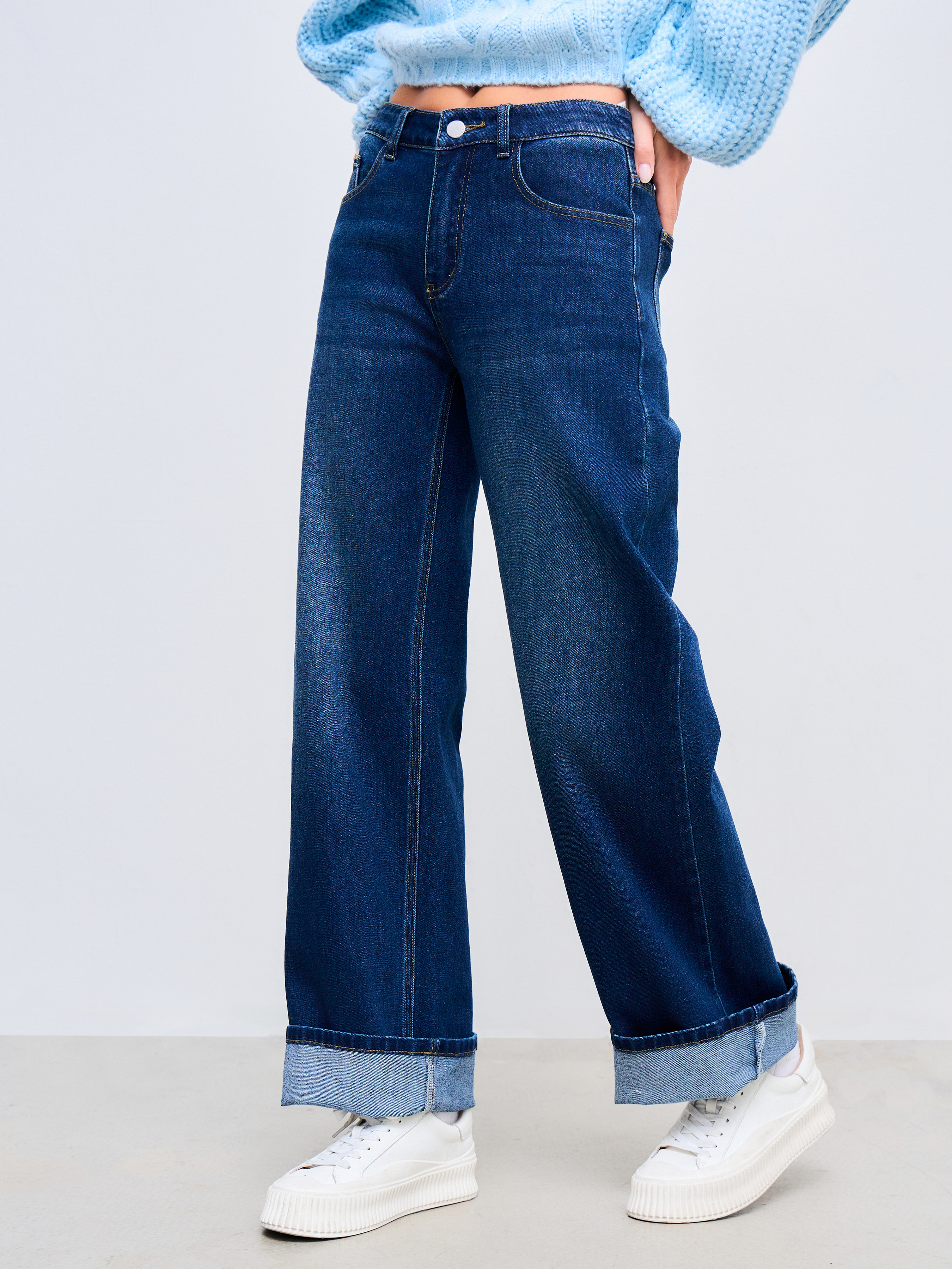 Cider◆ ミッドライズ ストレートレッグ ジーンズ【送料込み】 Straight Leg Jeans