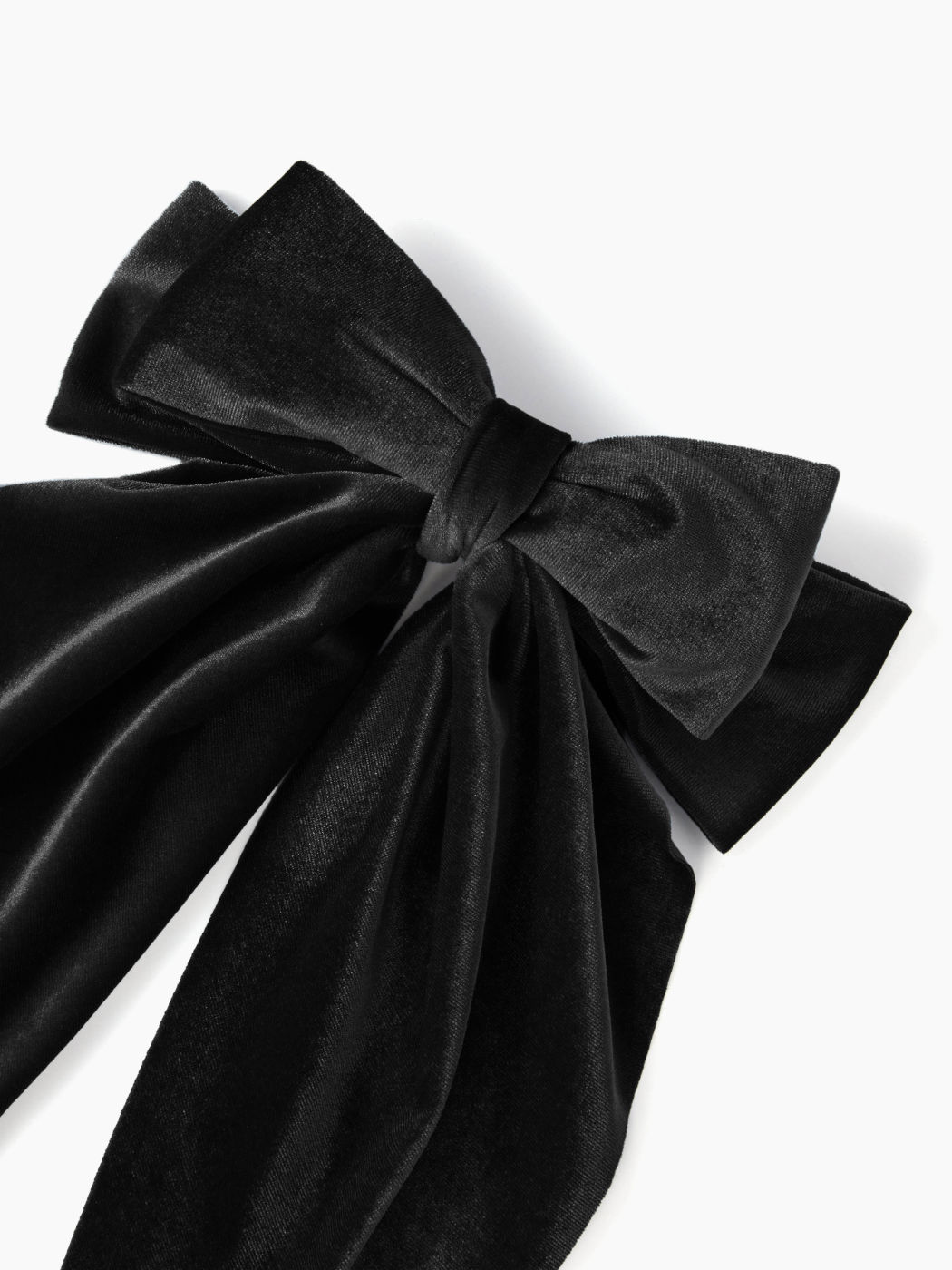 BOWKNOT VELVET HAIR CLIP