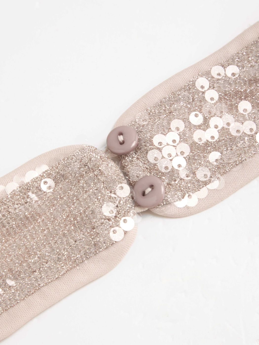 Sequinede Halter-Oberkante Rüschendes Schlitz-Maxikleid